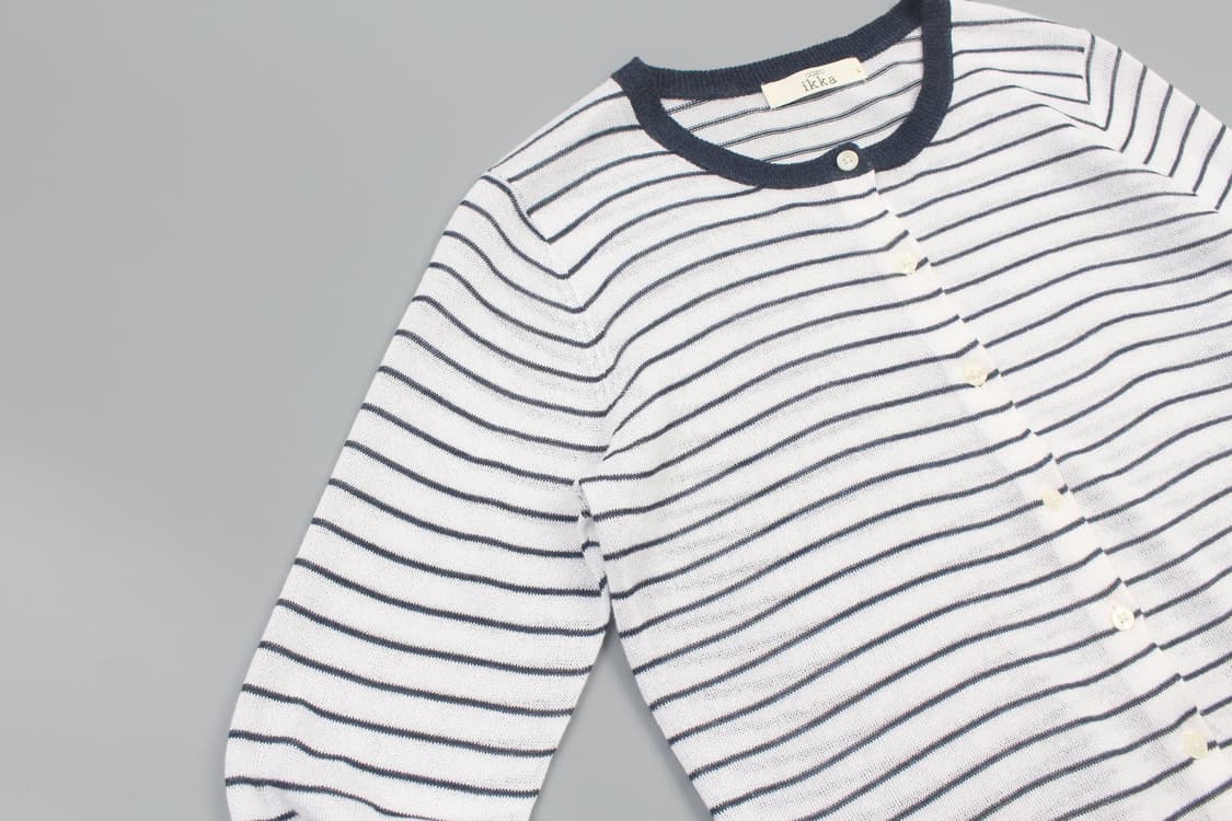 IKKA Border Stripe Cardigan 상품이미지4