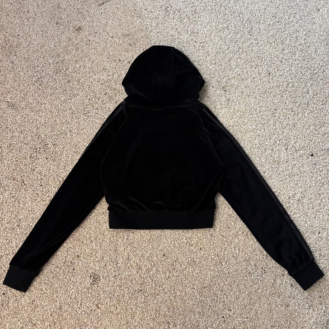 아디다스 벨벳 후드 져지 상품이미지4