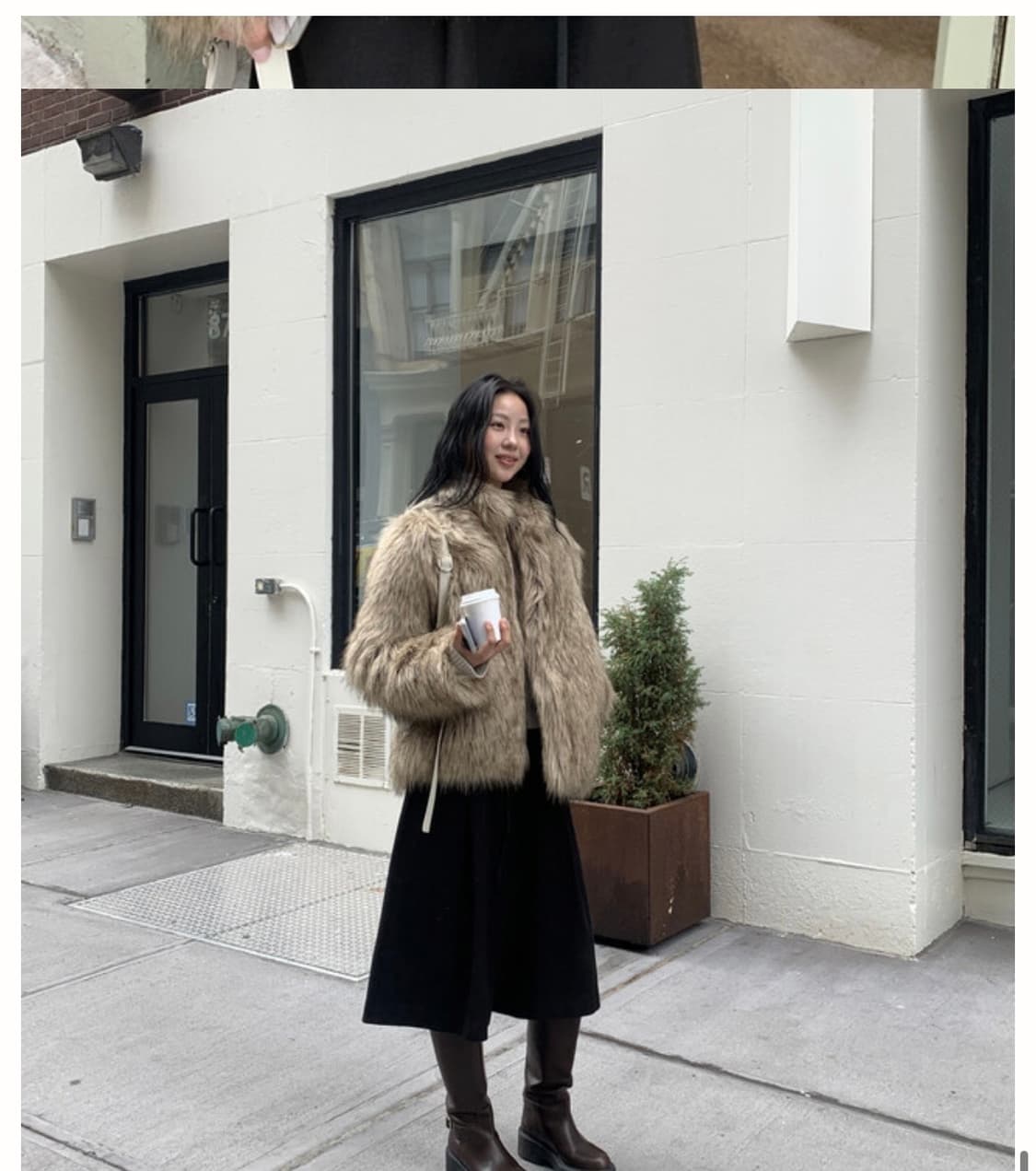 모흐 퍼자켓 (새상품) 상품이미지4