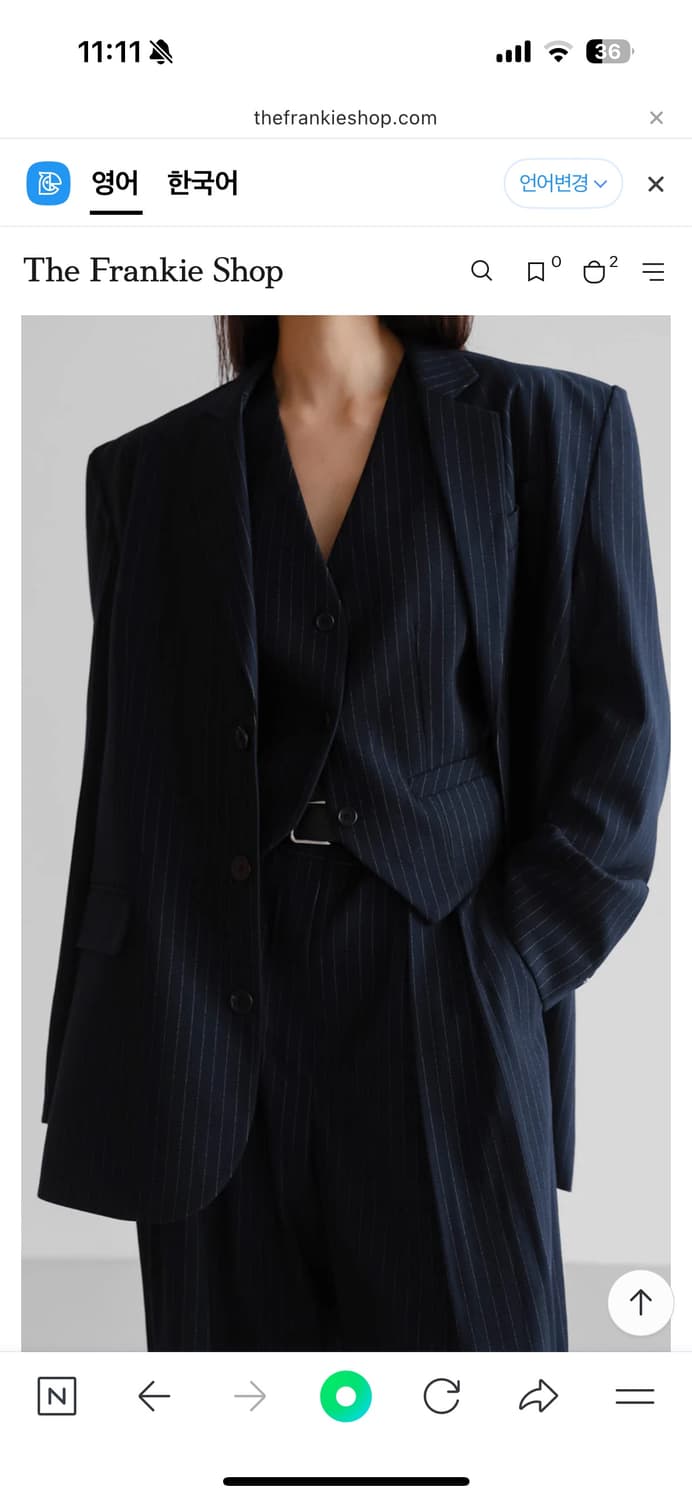 더프랭키샵 tancy 수트 셋업 상품이미지5