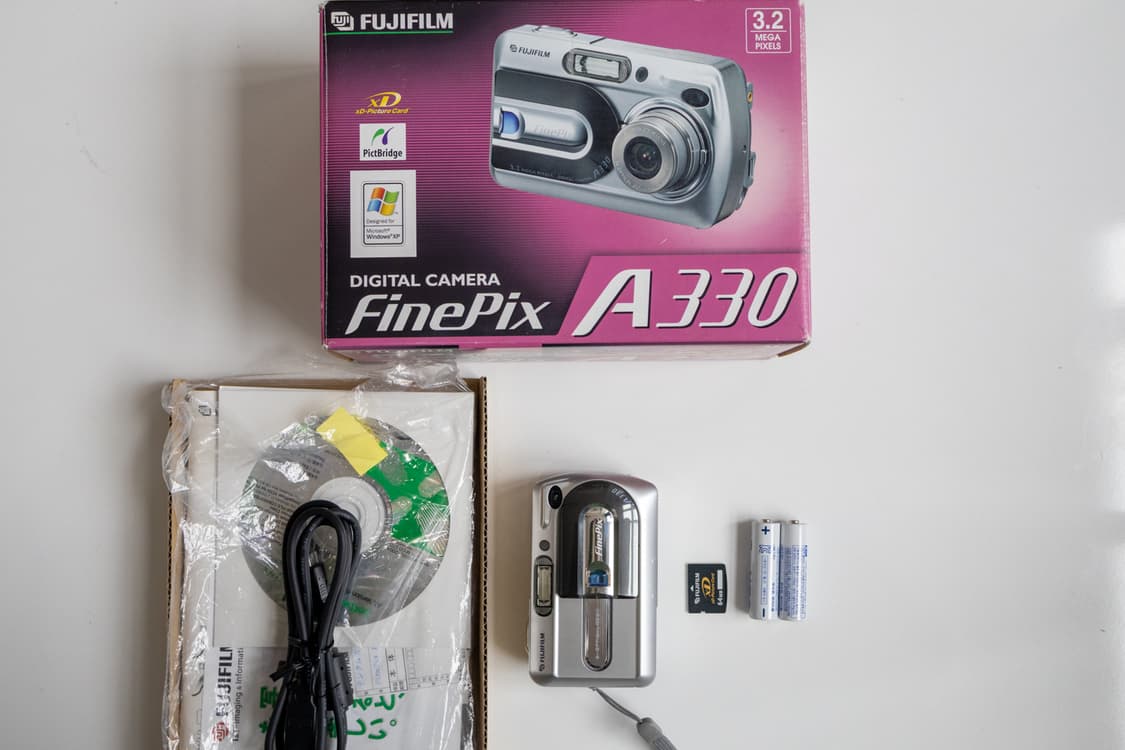 FujiFilm Finepix A330 / 빈티지 디지털 카메라 상품이미지9