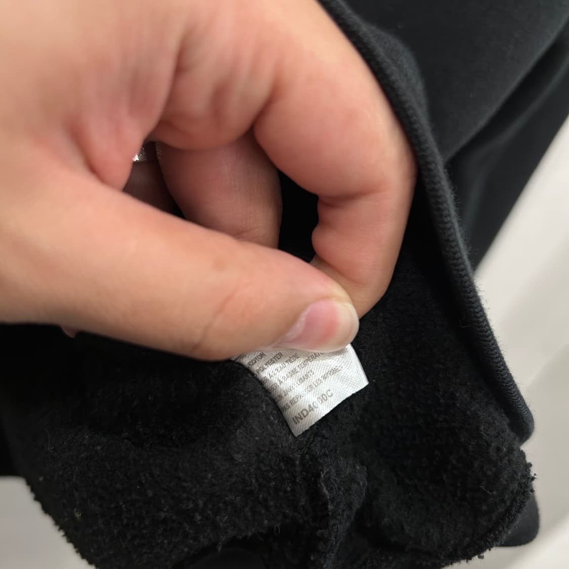 오베이 빅나염로고 스탠다드핏 후드티 상품이미지4