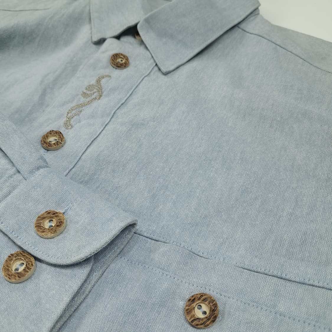 CL666 L Jfen 80s 트라흐텐 바바리안 알펜 셔츠 남방 상품이미지3