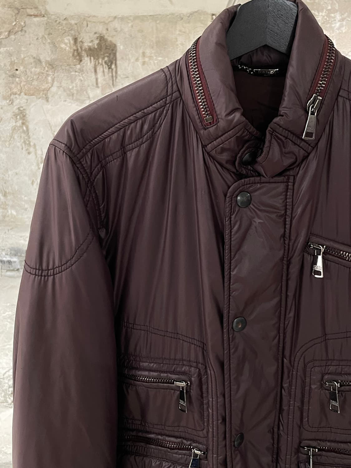 돌체 앤 가바나 마호가니 유틸리티 폴리에스텔 자켓 상품이미지2