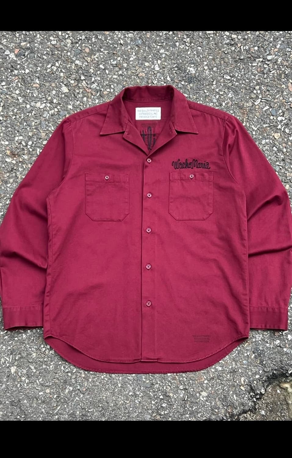 wacko maria chain stitch shirt 상품이미지2