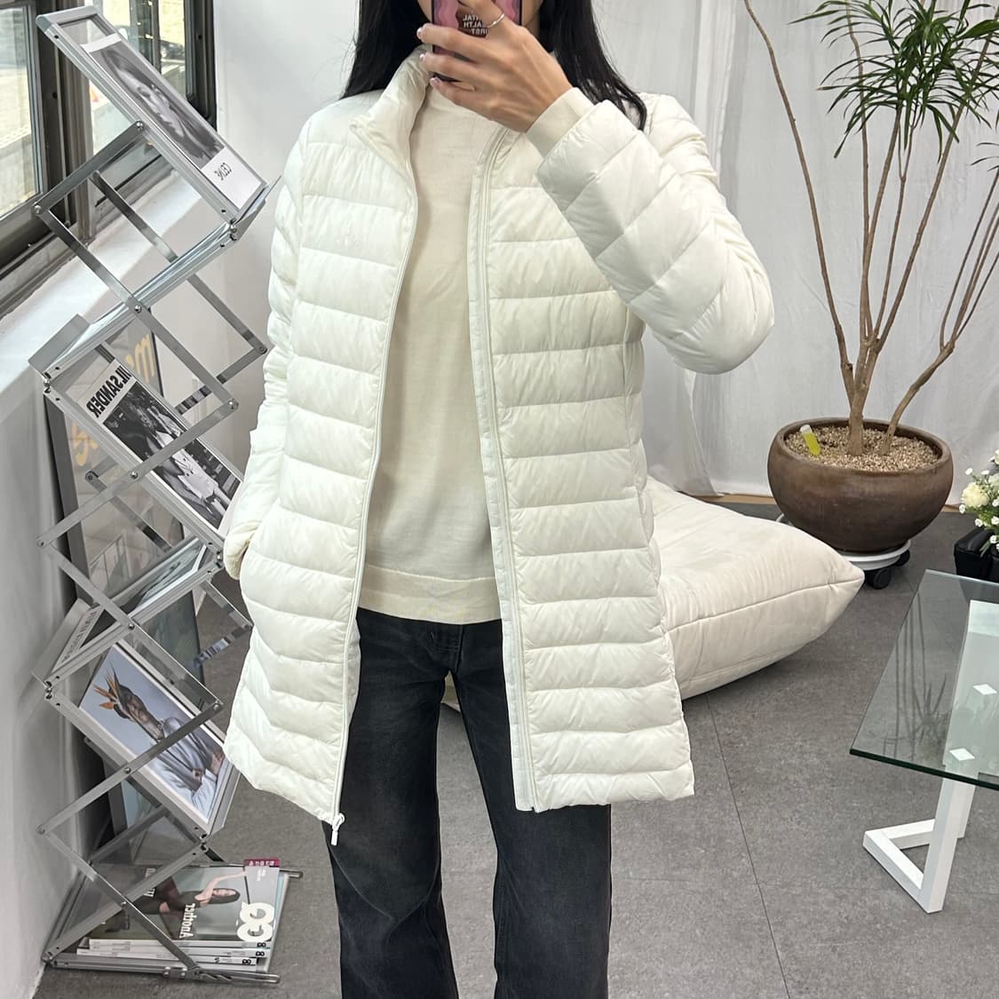 카파 롱 경량패딩 상품이미지1