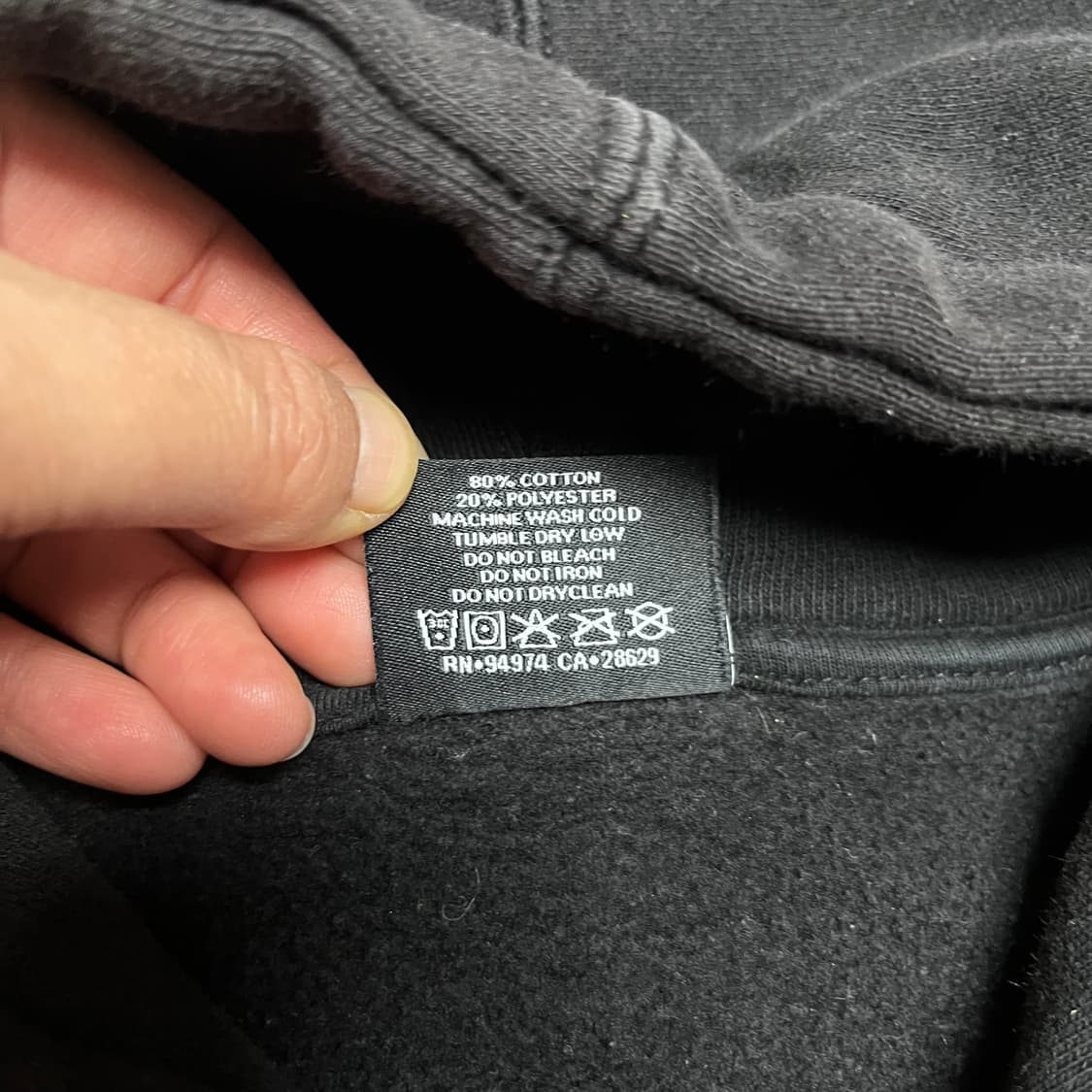 100 스투시 베이직 후드집업 상품이미지5