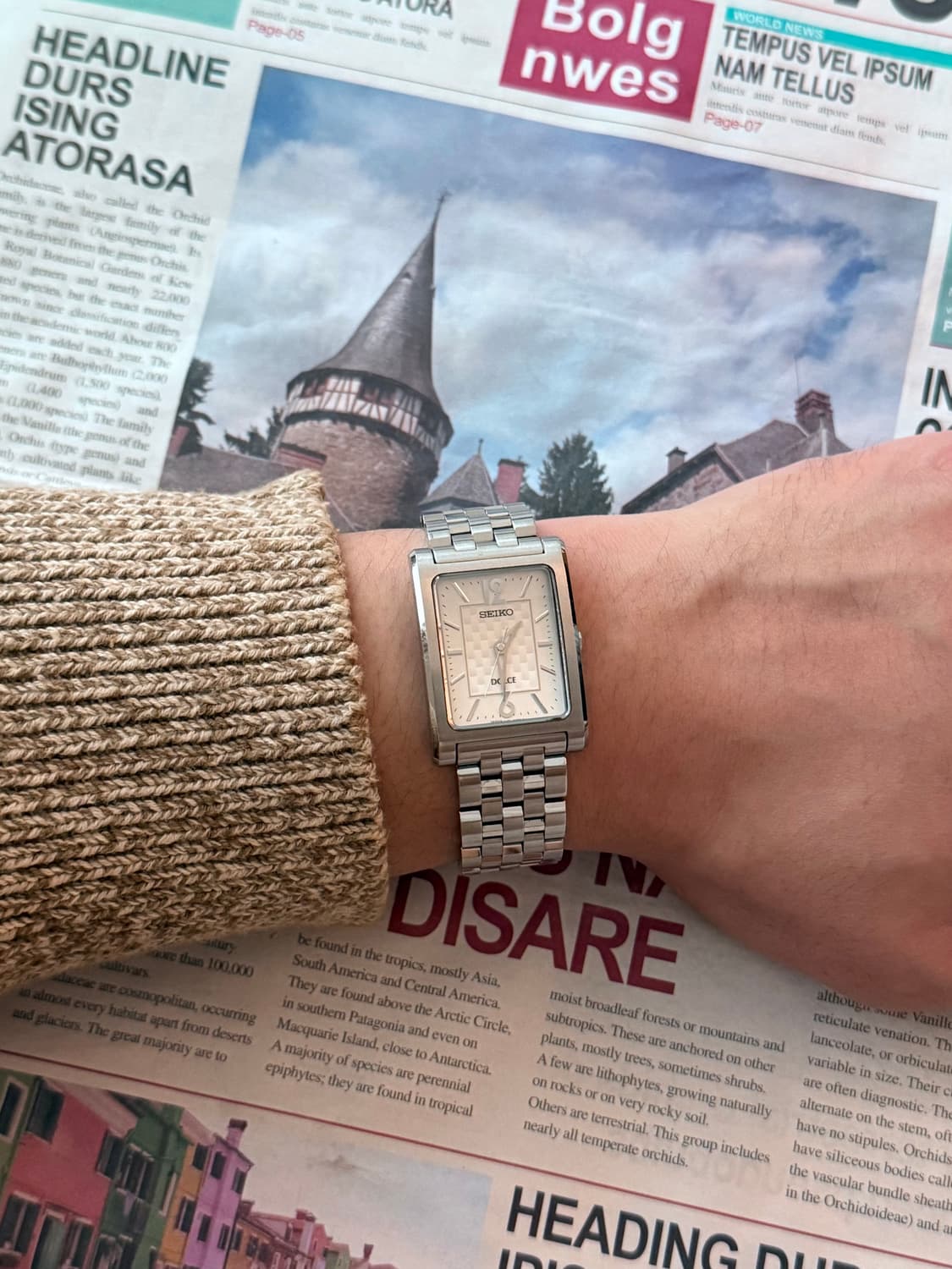 Seiko 세이코 Dolce Square Quartz 상품이미지6