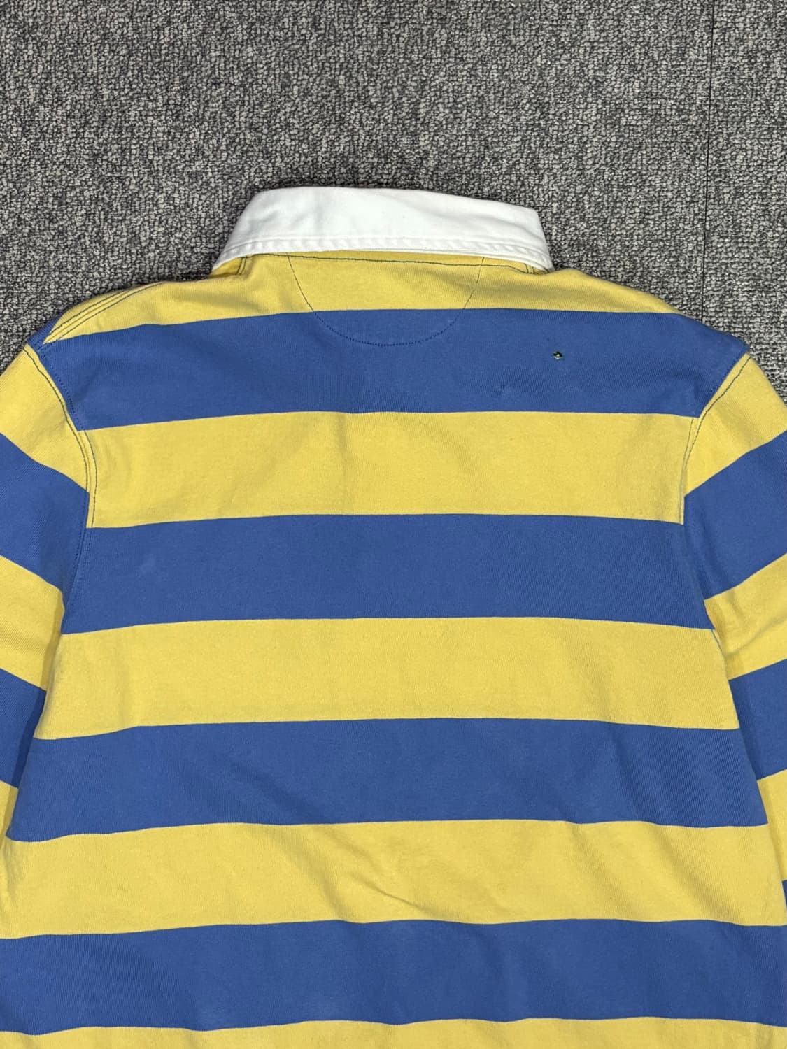 폴로 랄프로렌 배색 스트라이프 럭비티 상품이미지4