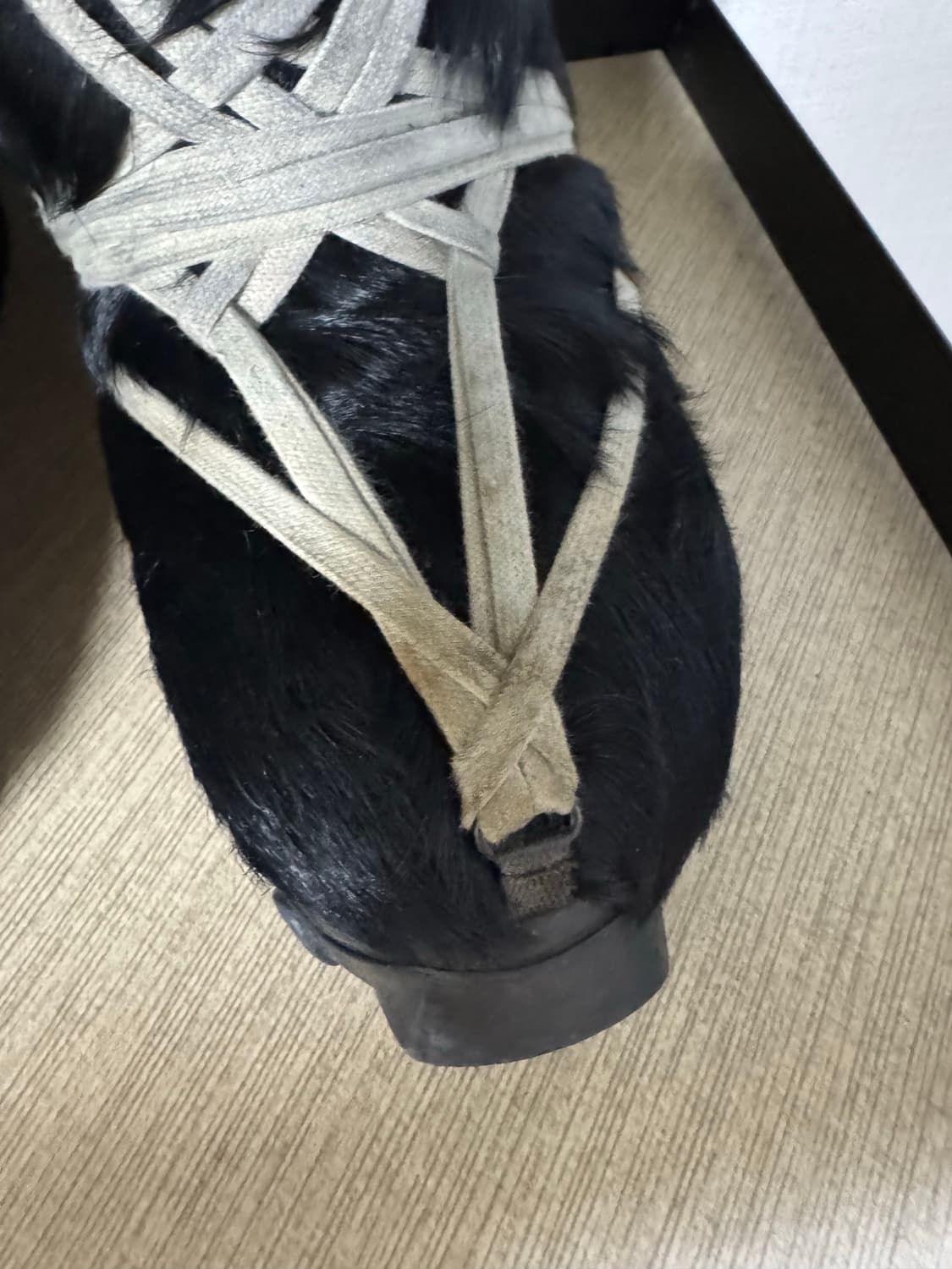 릭오웬스 루나 포니 헤어 부츠 상품이미지2