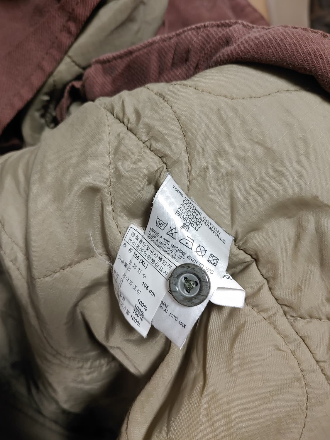 디젤 워크워어 헌팅후드 겨울야상 상품이미지3