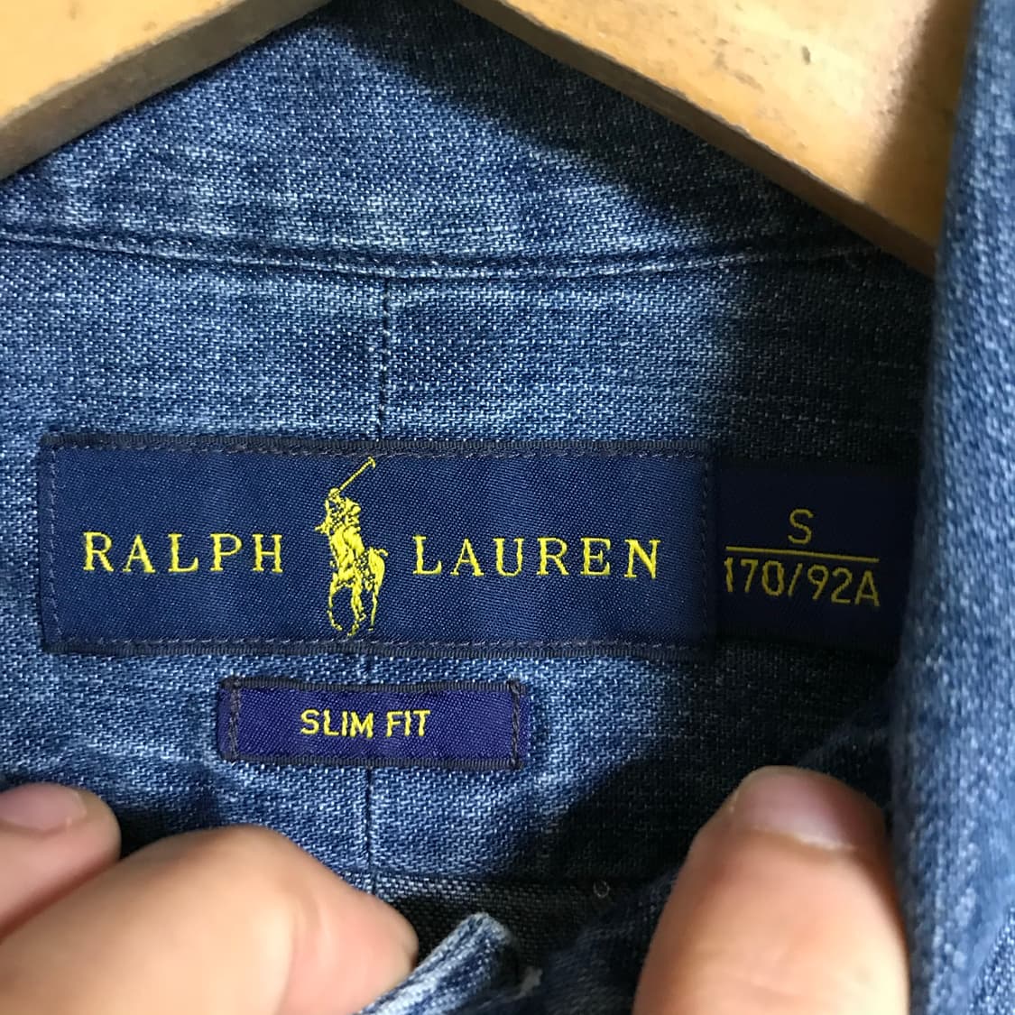 폴로 랄프로렌 청 데님셔츠 상품이미지3