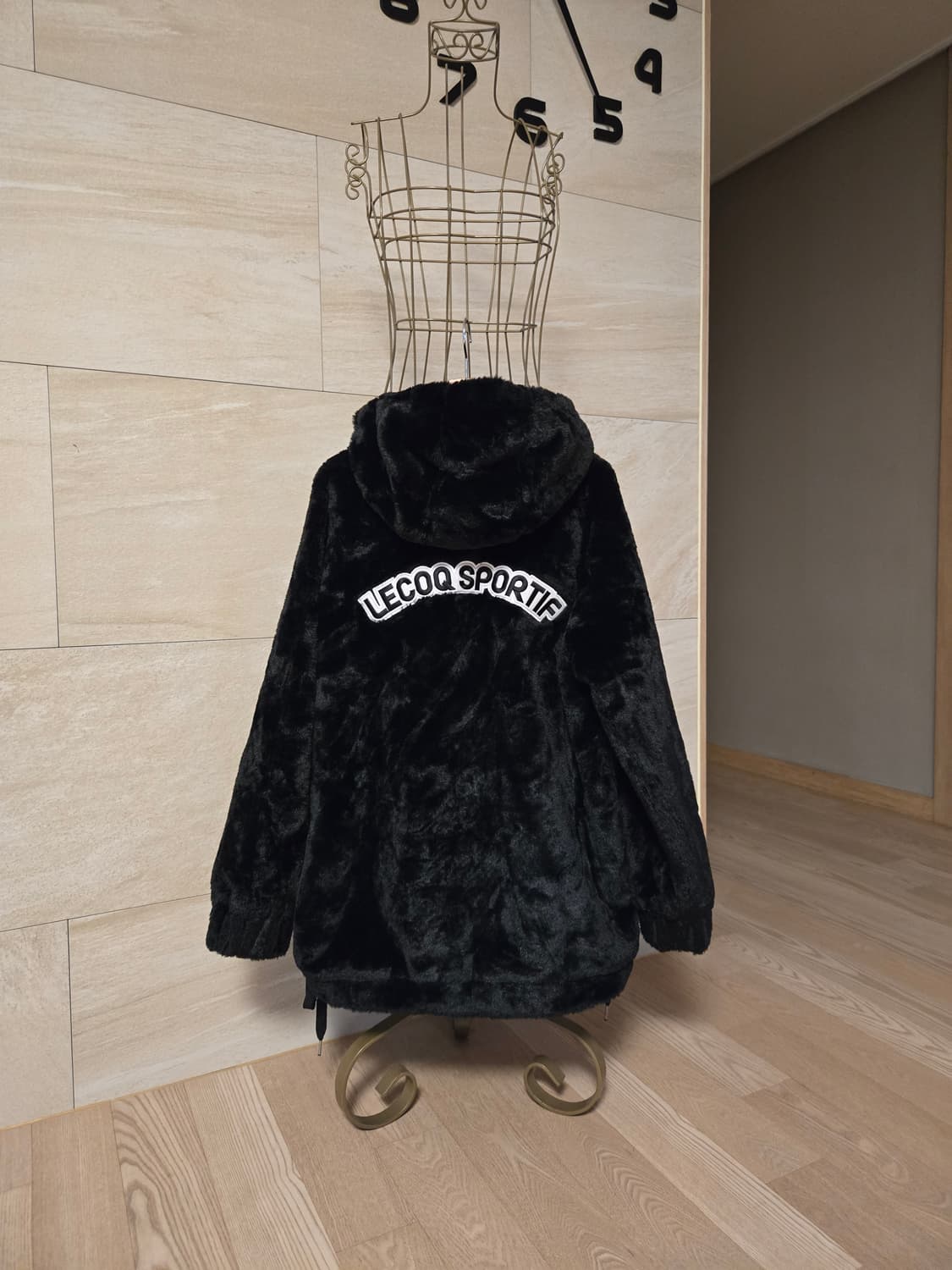 [85/s] 르꼬끄 밍크퍼 여성 방풍 아노락 자켓 상품이미지6