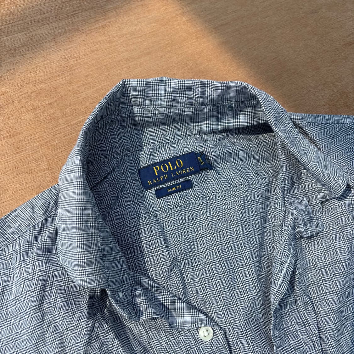 Polo Ralph Lauren Blue Check Shirt  폴로 상품이미지3