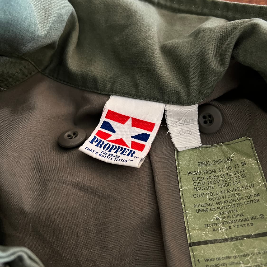프로퍼 야상 필드 자켓 상품이미지6