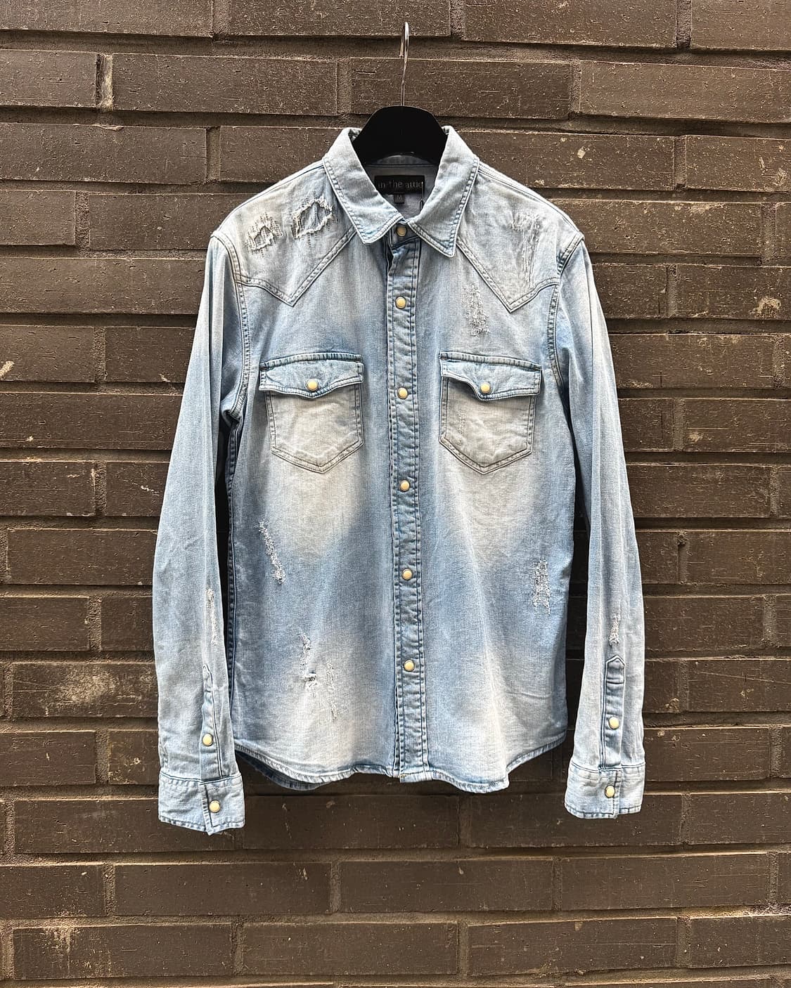 in the attic – Distressed Denim Western  상품이미지5