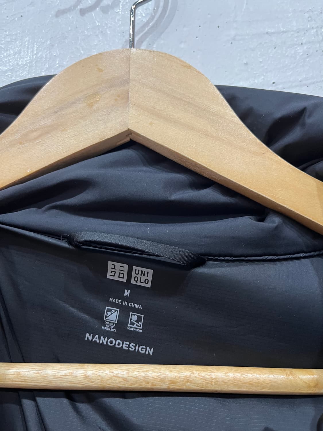 유니클로 나노디자인 다운 패딩 블랙 우먼즈 M 상품이미지4