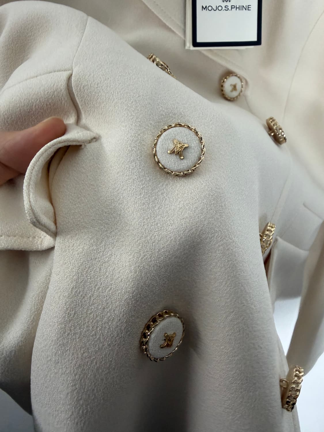 모조에스핀 원피스 블라우스 모조에스핀자켓 모조에스핀원피스  상품이미지5