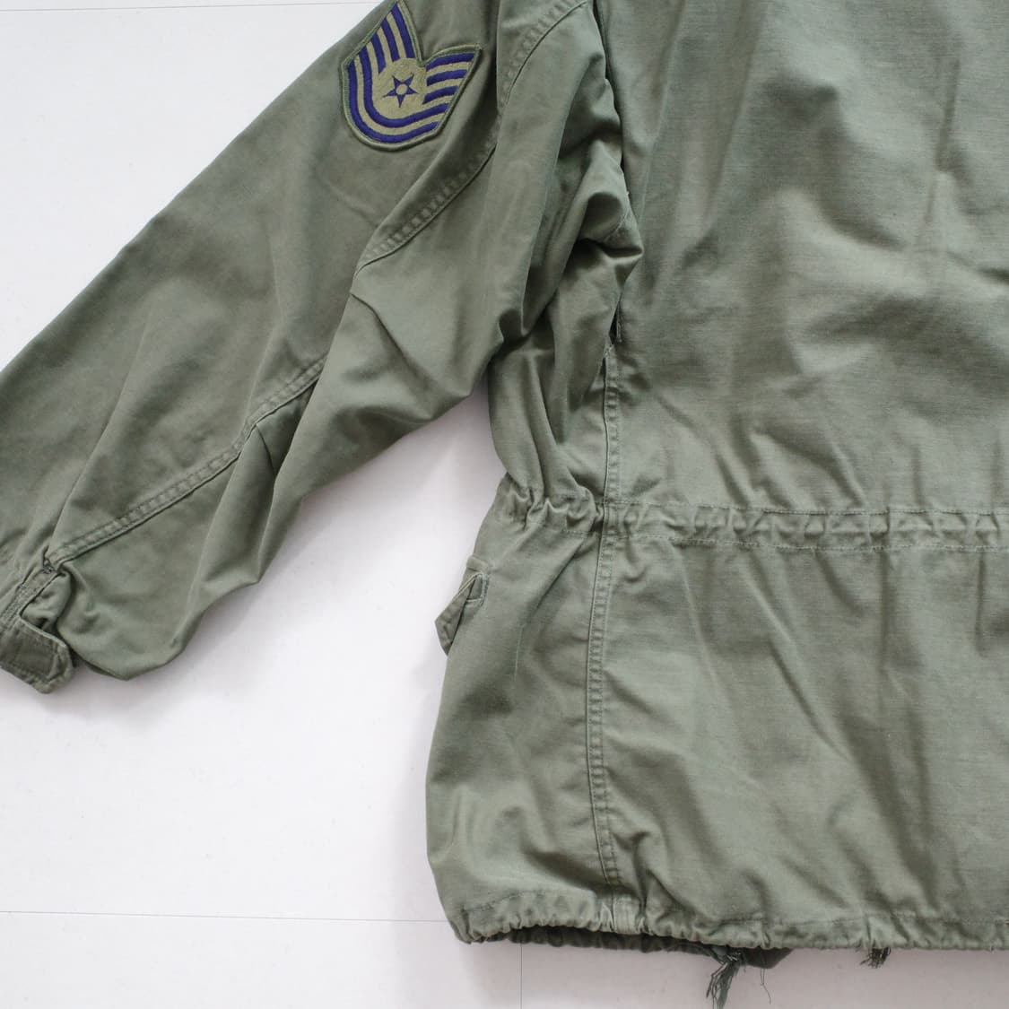 70s USAF 미공군 M-65 필드자켓 오리지널 풀패치 L-R 상품이미지10