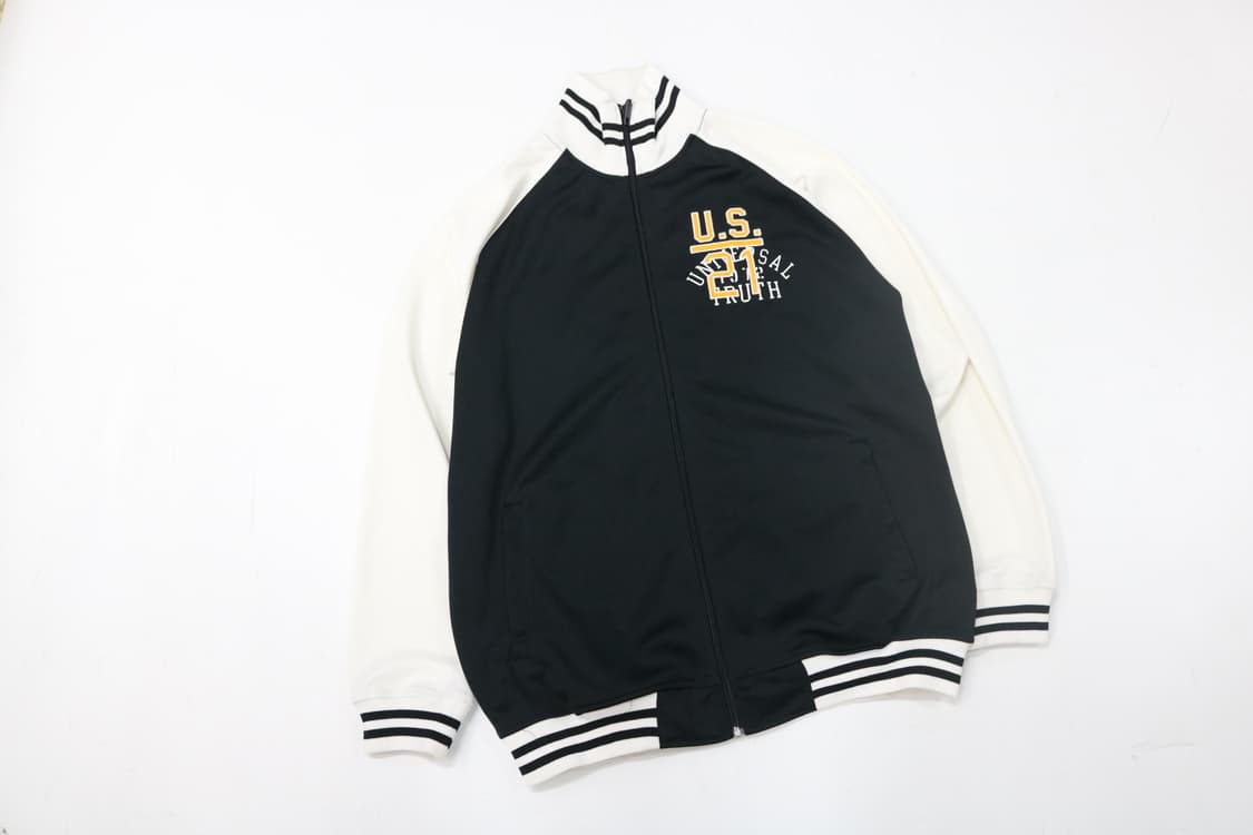 ALASKO 알라스코 빈티지 US-21 블랙 & 화이트 트랙 자켓 상품이미지5