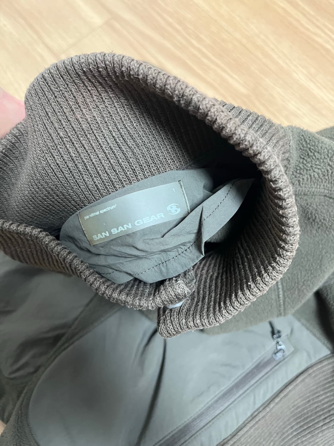 산산기어 플리스 아노락 size1 상품이미지4