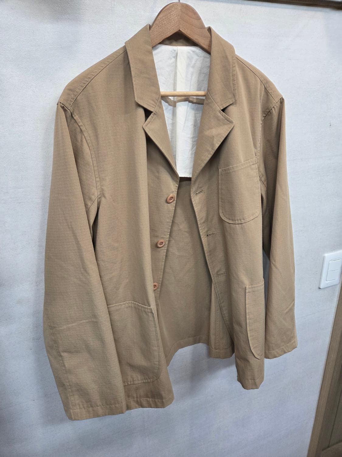 유니폼브릿지 립스타 쓰리버튼 블레이져 캐주얼 자켓 L 상품이미지5