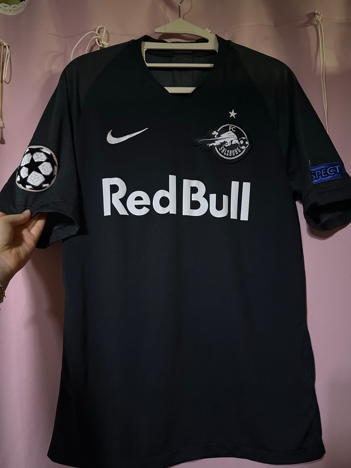 나이키 FC 레드불 잘츠부르크 블랙 유니폼 나이키반팔 나이키 19-20 상품이미지1