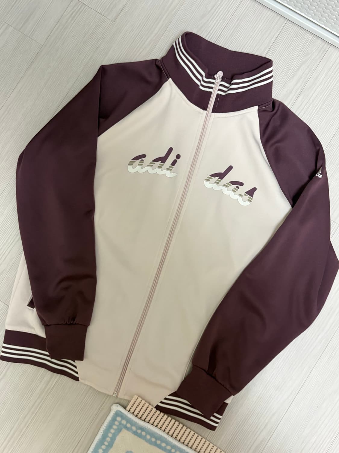 희귀매물) 아디다스 일본판 빈티지 져지 베이비핑크 상품이미지3