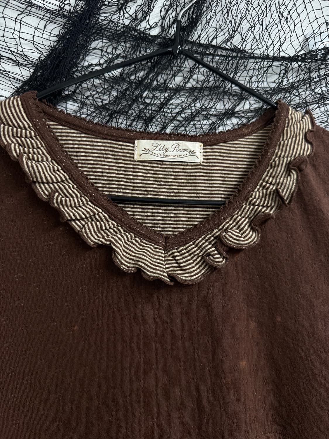 Mori girl frill detailed longsleeve 상품이미지4