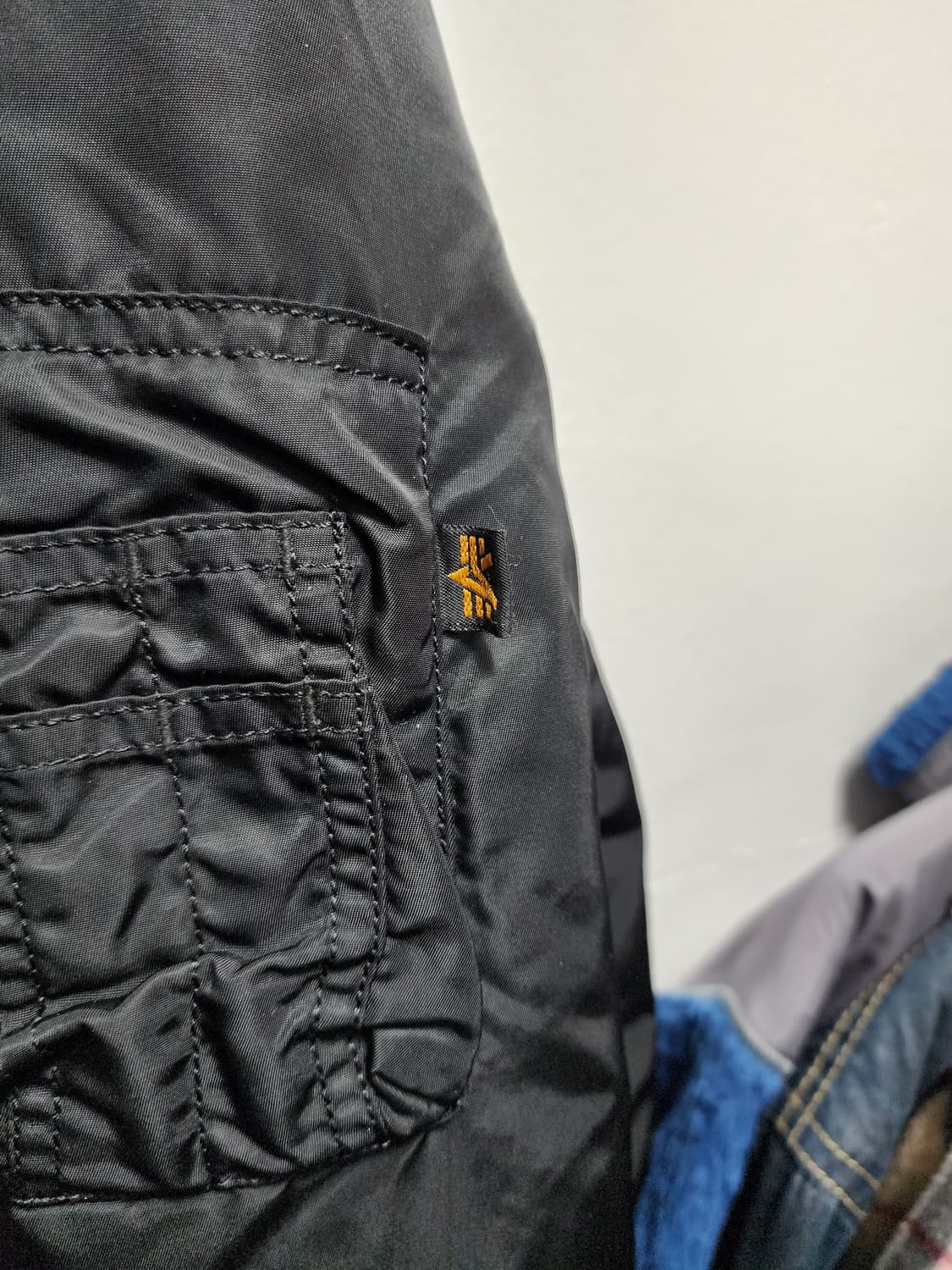 알파인더스트리 블랙 ma1 항공점퍼 XL 상품이미지4