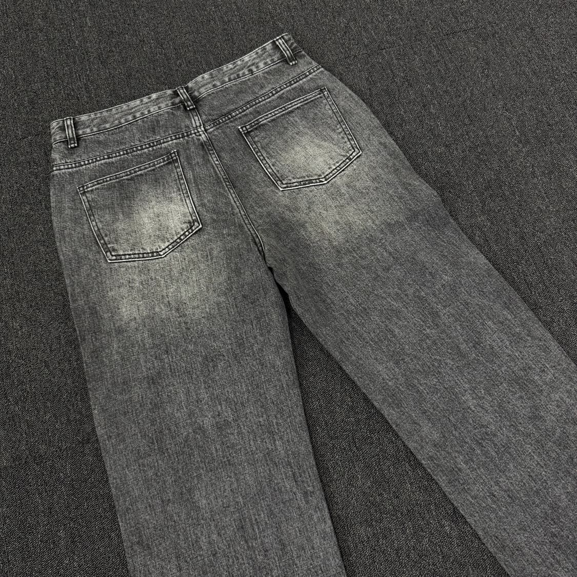 앤더슨벨 웨이브 와이드 레그진 상품이미지5