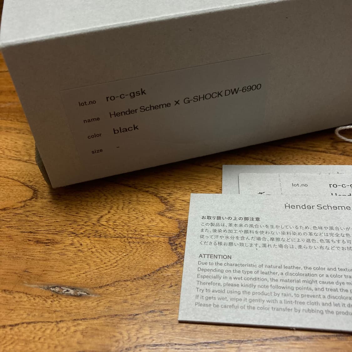 (os) 헨더스킴 x 카시오 지샥 DW-6900 상품이미지10