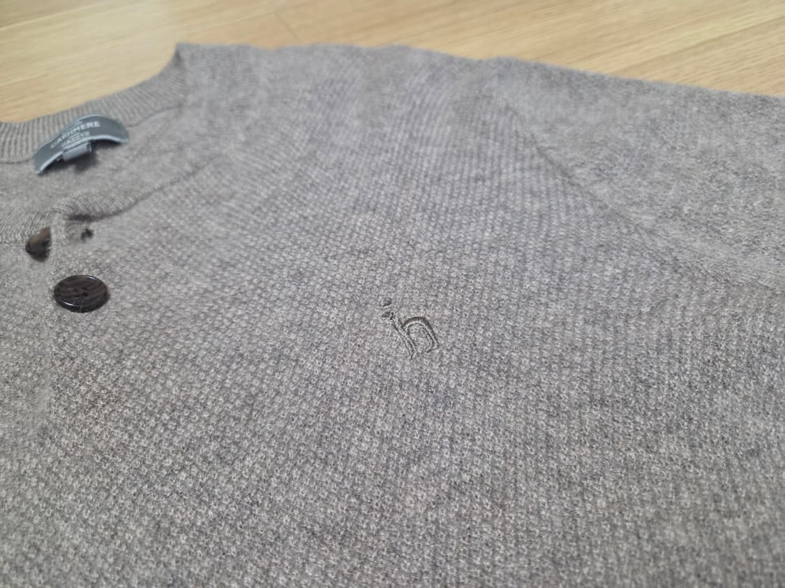 헤지스 헨리넥 풀오버 캐시미어 100 니트 상품이미지5