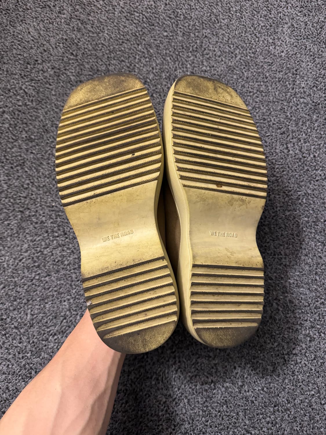 위더로드 왈라비 스웨이드 베이지 270 상품이미지4