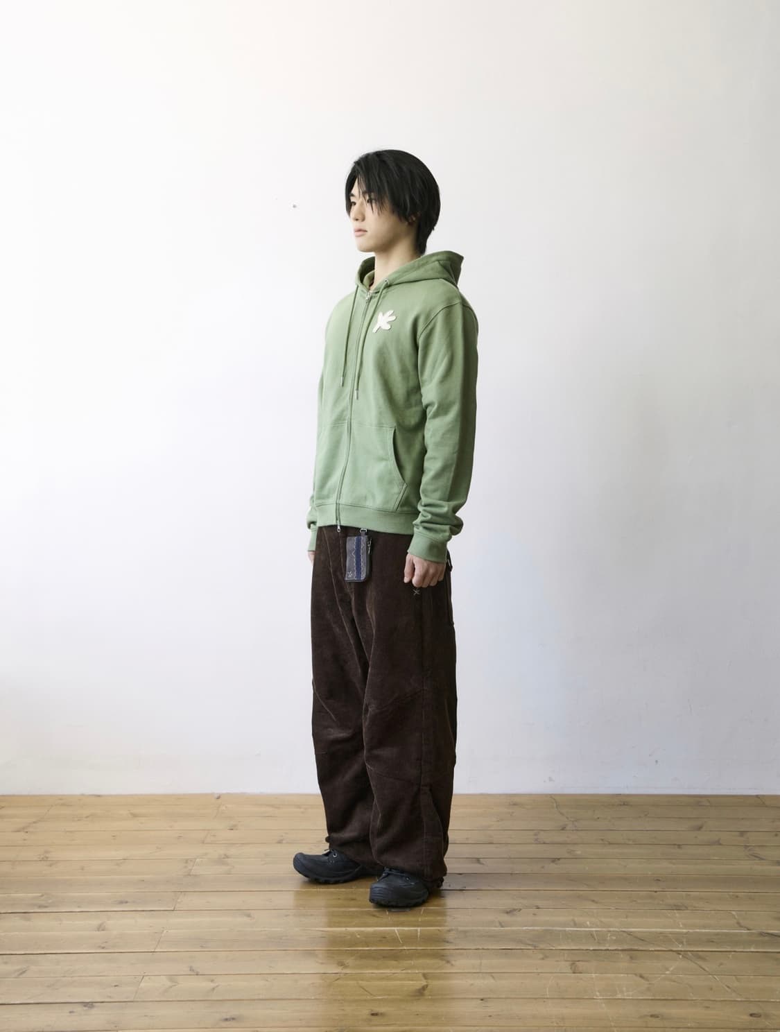 TCM 후드집업 그린 상품이미지3