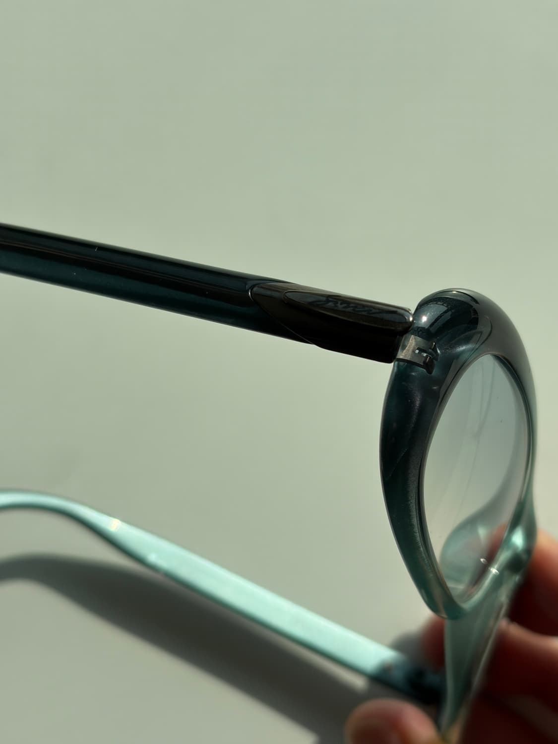 [데드스탁] 90s SOVER 볼드 오벌 선글라스 (italy 제조) 상품이미지5