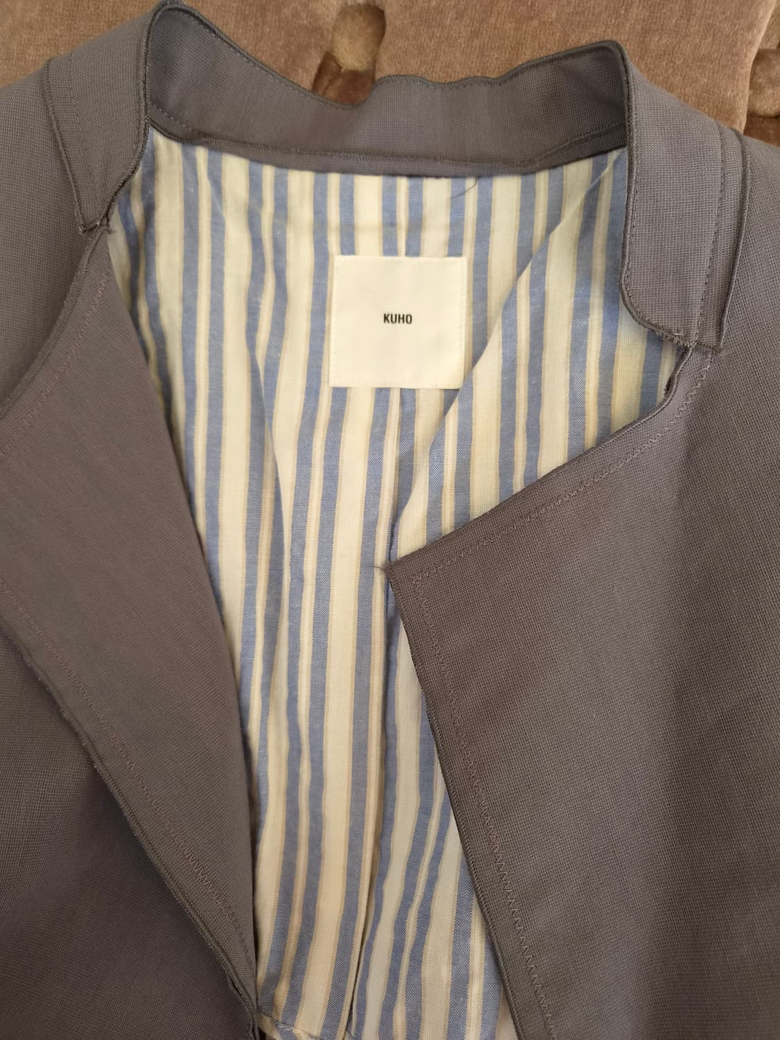 구호 KUHO 여성 린넨간절기자켓 85-94-160 상품이미지7