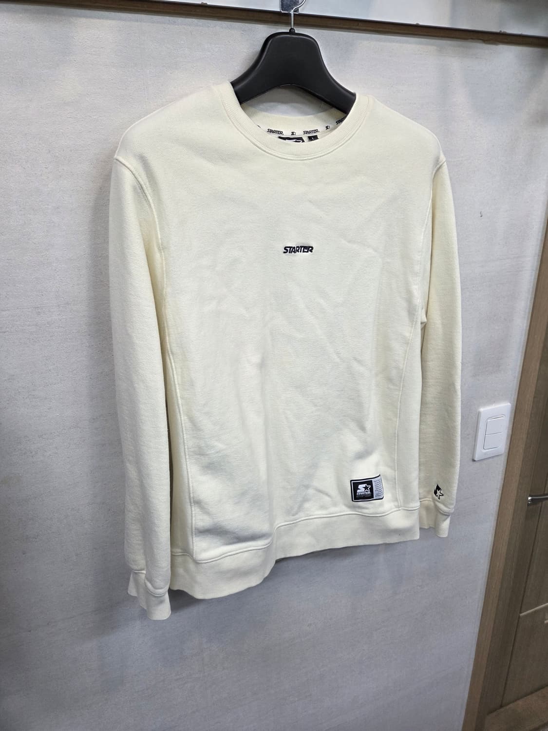 스타터 블랙 라벨 빅 백로고 기모 맨투맨 L 상품이미지8