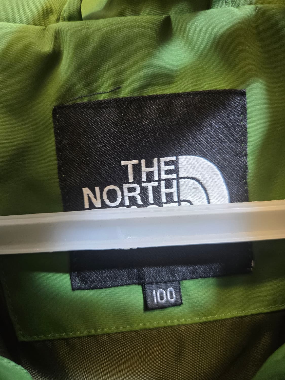 노스페이스 HYVENT 녹색 바람막이 자켓 상품이미지7