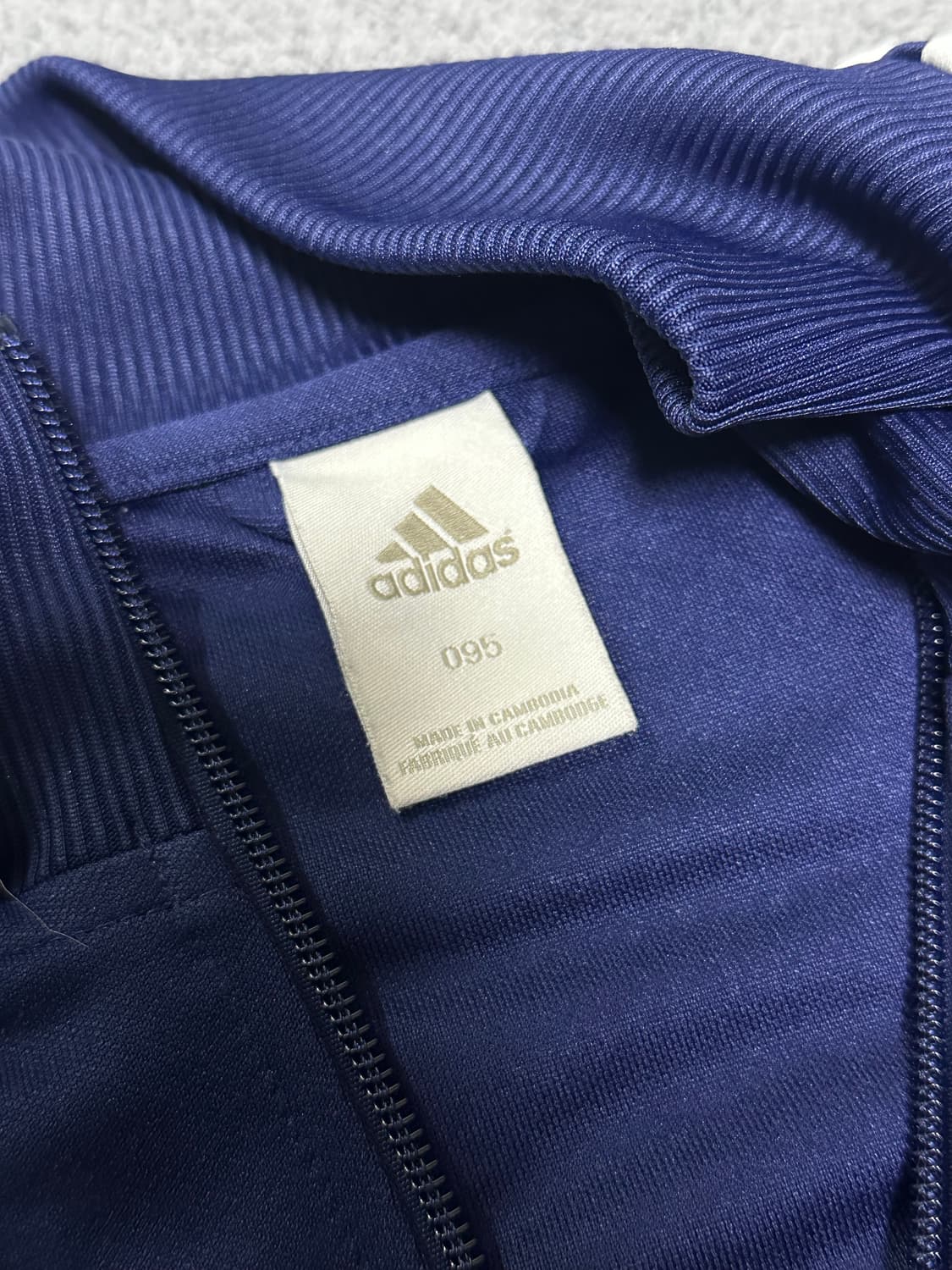 아디다스 첼시 화이트네이비 져지 트랙탑 95 상품이미지3