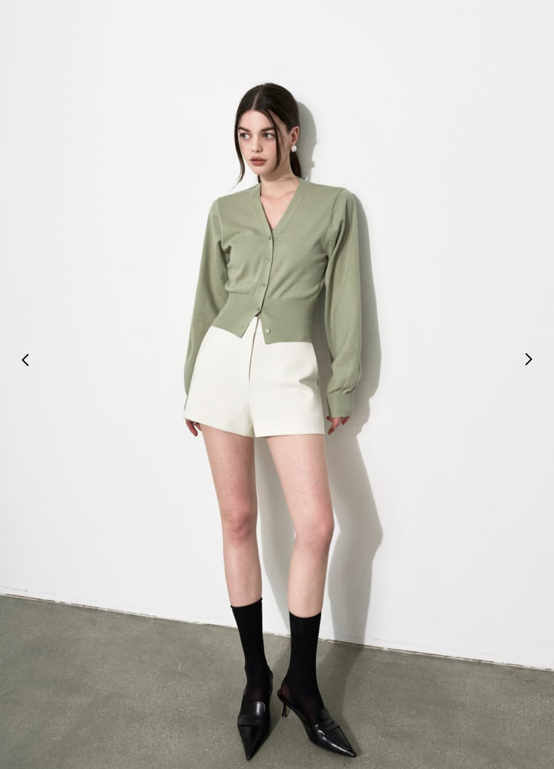 문트 캐시미어 브이넥 가디건 상품이미지7