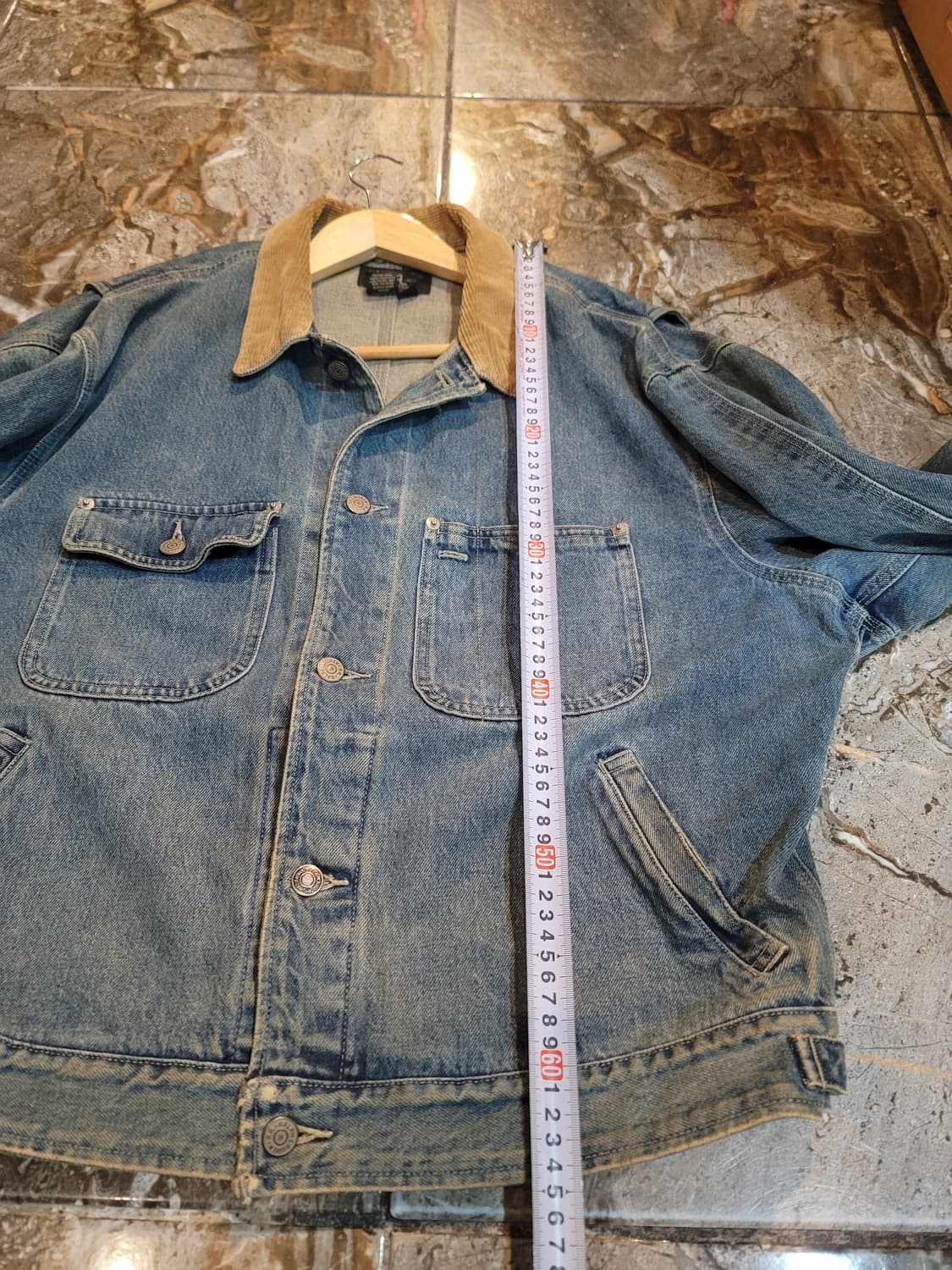 RRL 데님 코듀로이 카라 자켓 상품이미지6