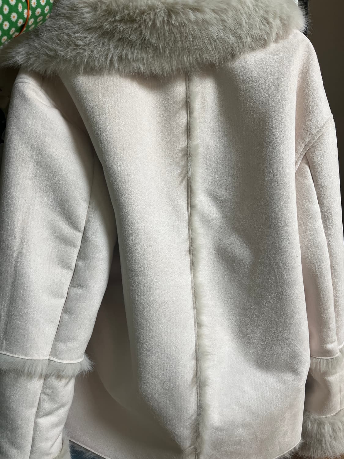 허그유어스킨 시어링 무스탕 자켓(핑크) 상품이미지8