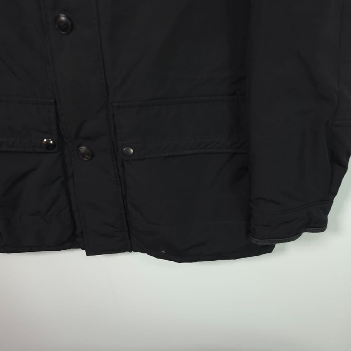 폴로 랄프로렌 블랙 퀼팅 필드 자켓 양가죽 디테일 L 상품이미지5