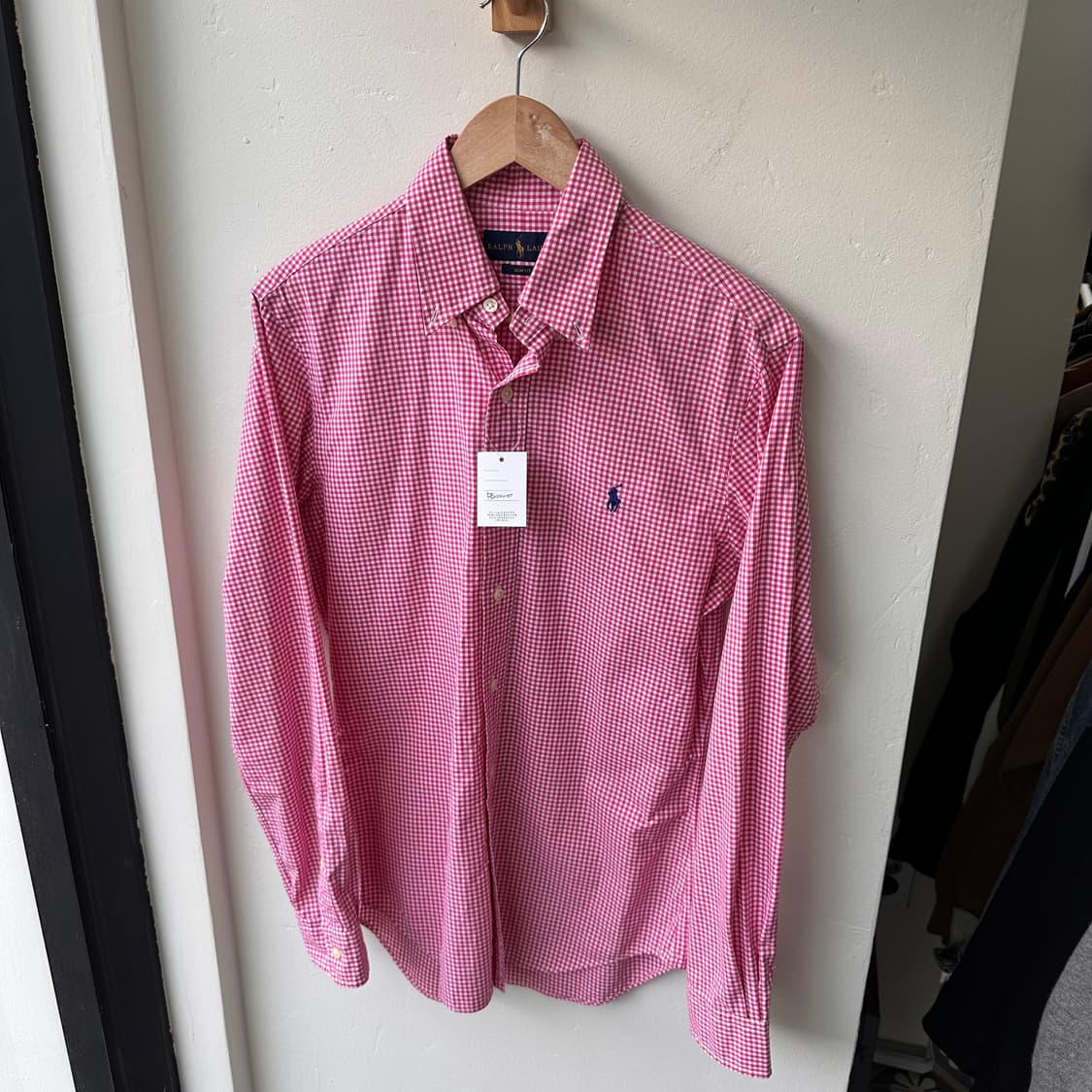 15261 - 폴로 랄프로렌 핑크 체크 셔츠 상품이미지2