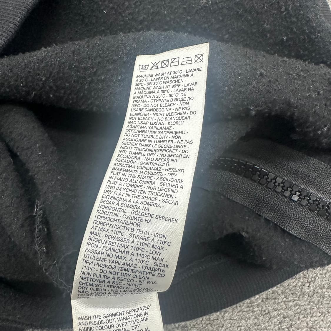 디젤 레이스 업 맨투맨 상품이미지5