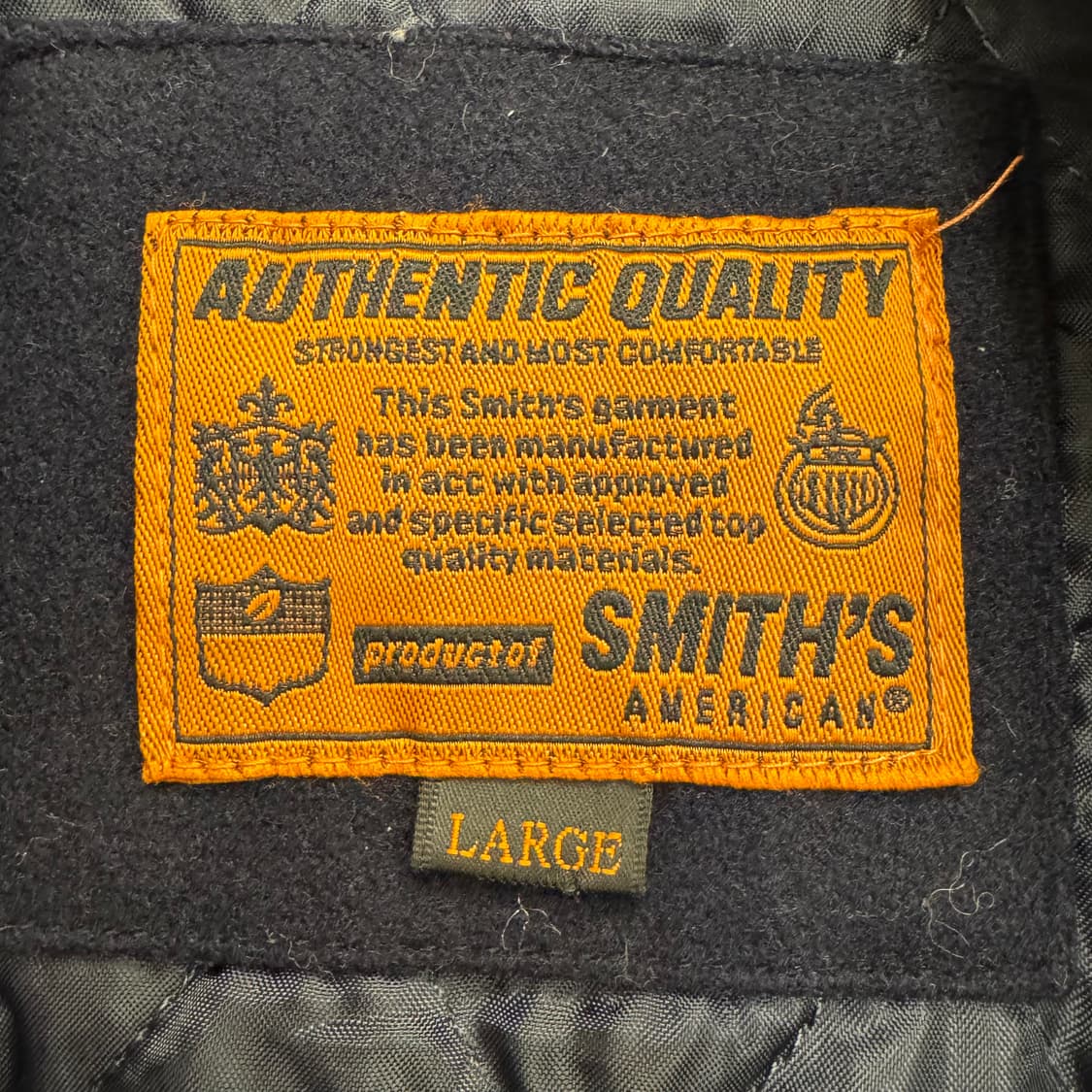 스미스 아메리칸 레더 바시티 자켓 상품이미지9