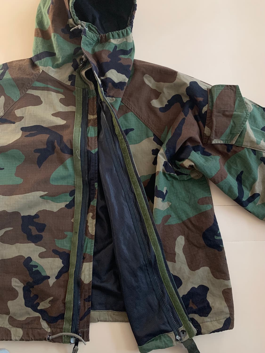 [L] TRNG ONLY 립스탑 US 밀리터리 방호복 자켓 상품이미지3