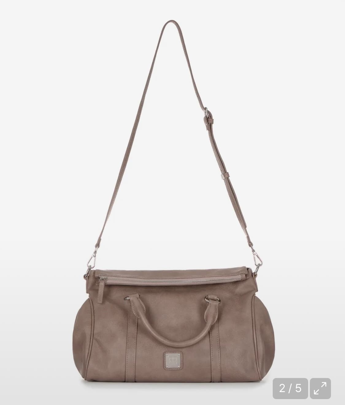 락케이크 스퀘어 로고 사첼백 상품이미지1