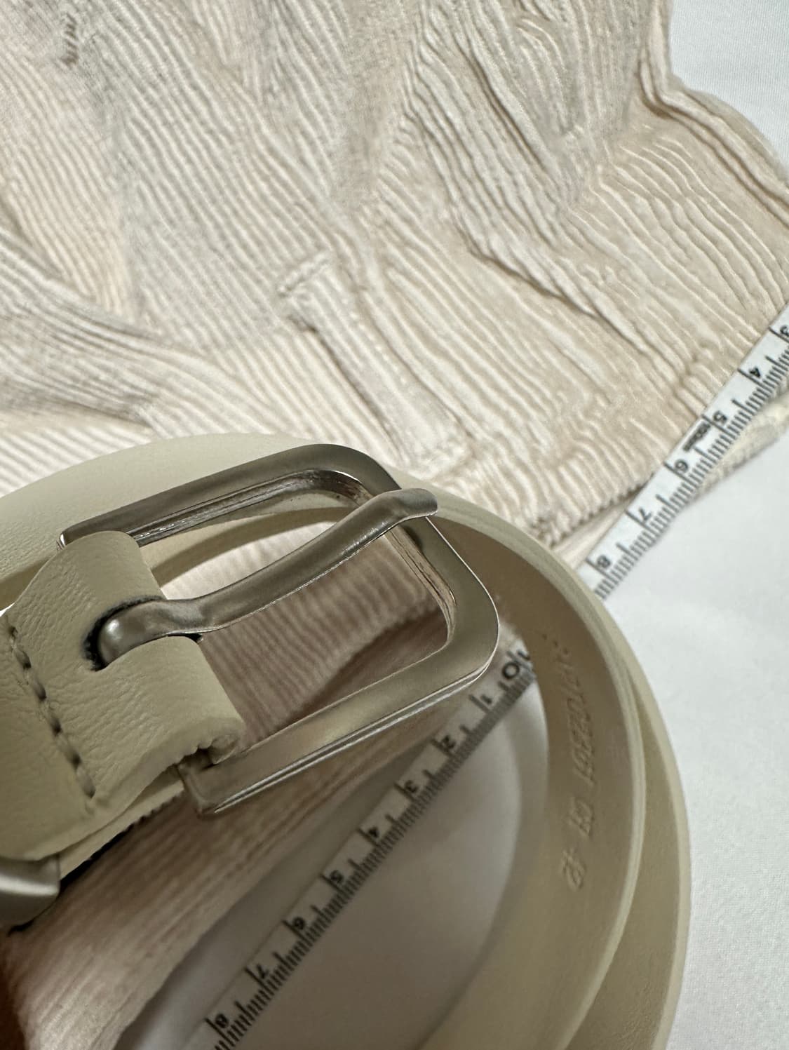 시슬리 와이드팬츠 코듀로이 핀턱 벨티드 55 상품이미지7